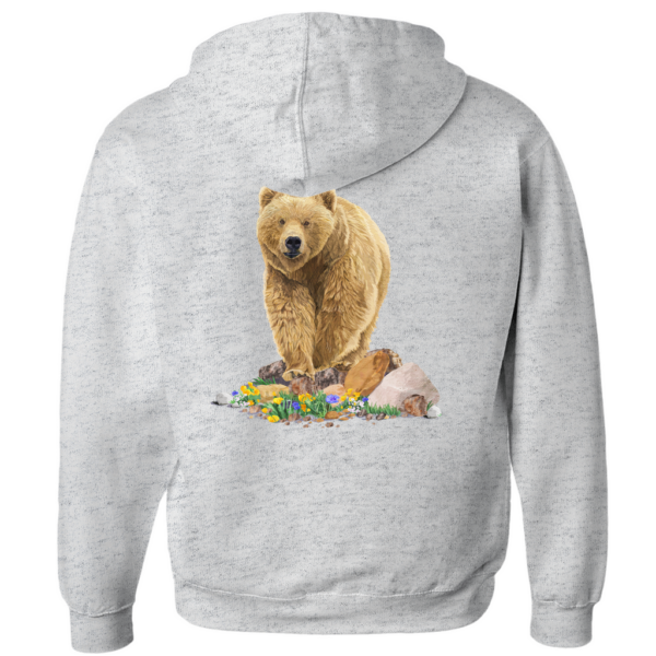 Grizzly Bear Hoodies (Zip-Up) – Two Can Art